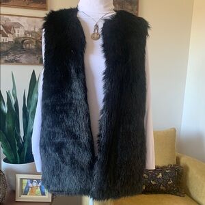 THML Faux Fur Vest